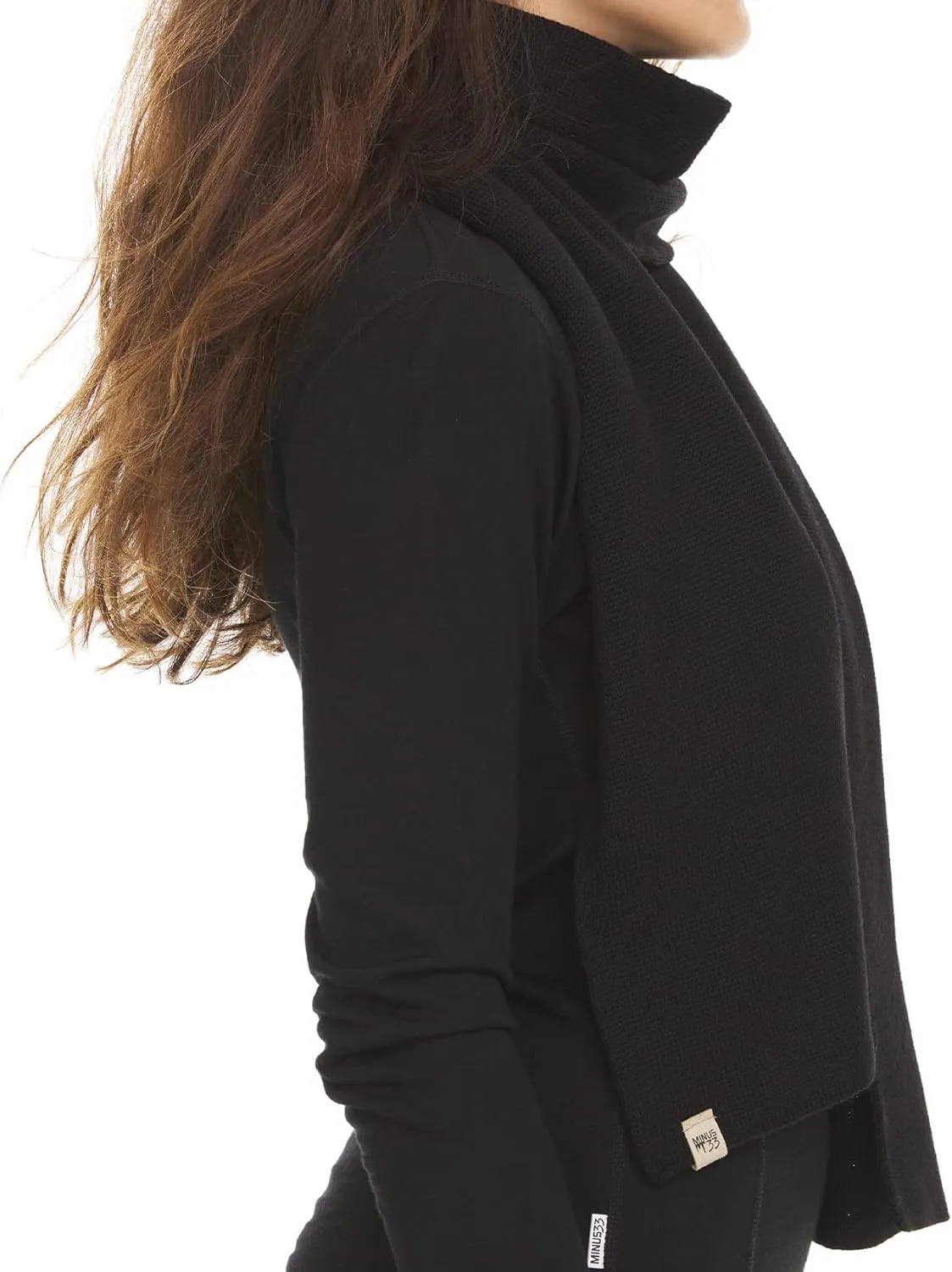 100% Merino Wool Minus33 Everyday Knit Scarf - Winter Scarf - Midweight Scarves for Women and Men