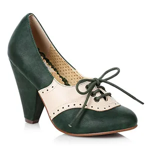 BP403-CAROLE 4" Saddle Shoe With Bow