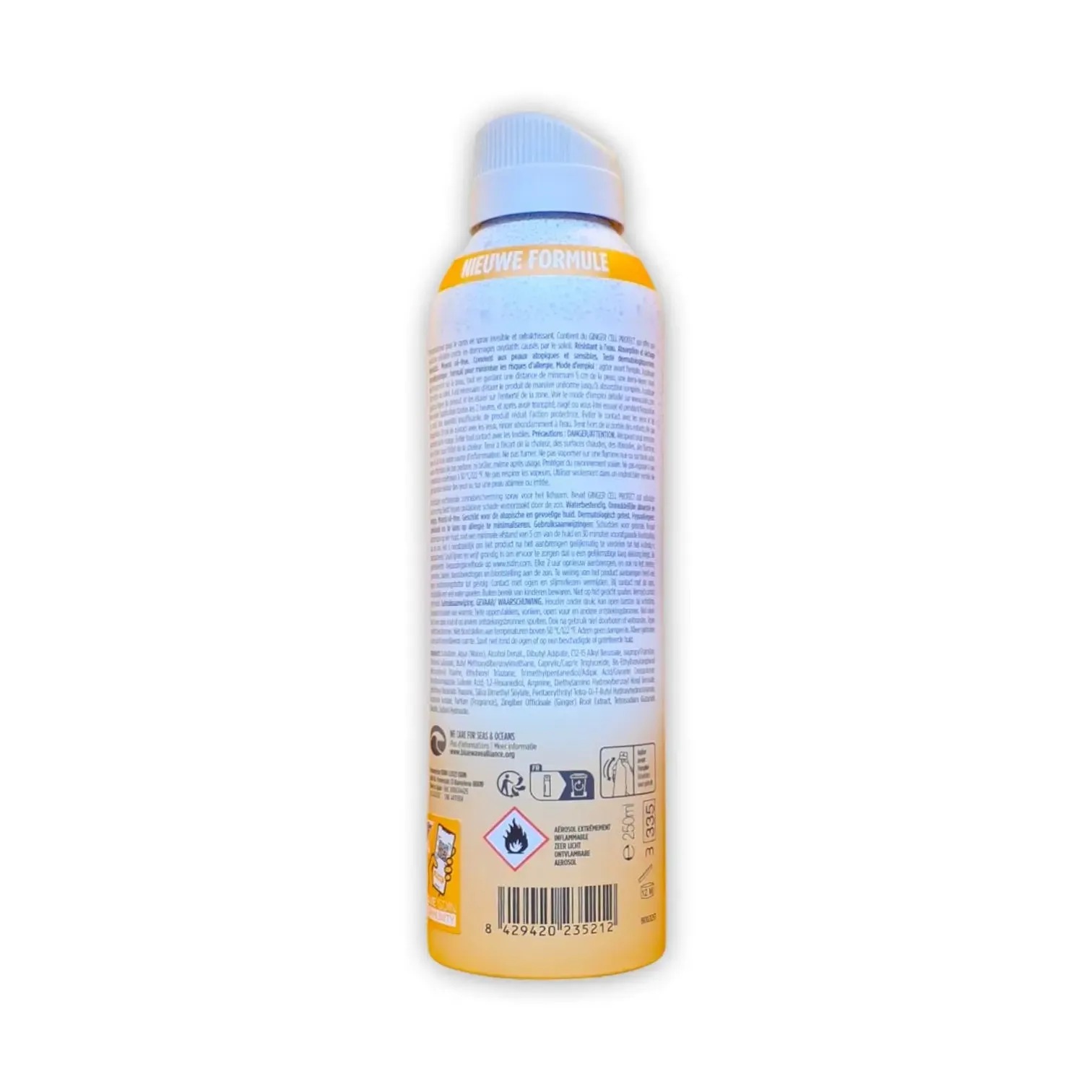 Isdin Fotoprotector Transparent Sunscreen Spray 250ml