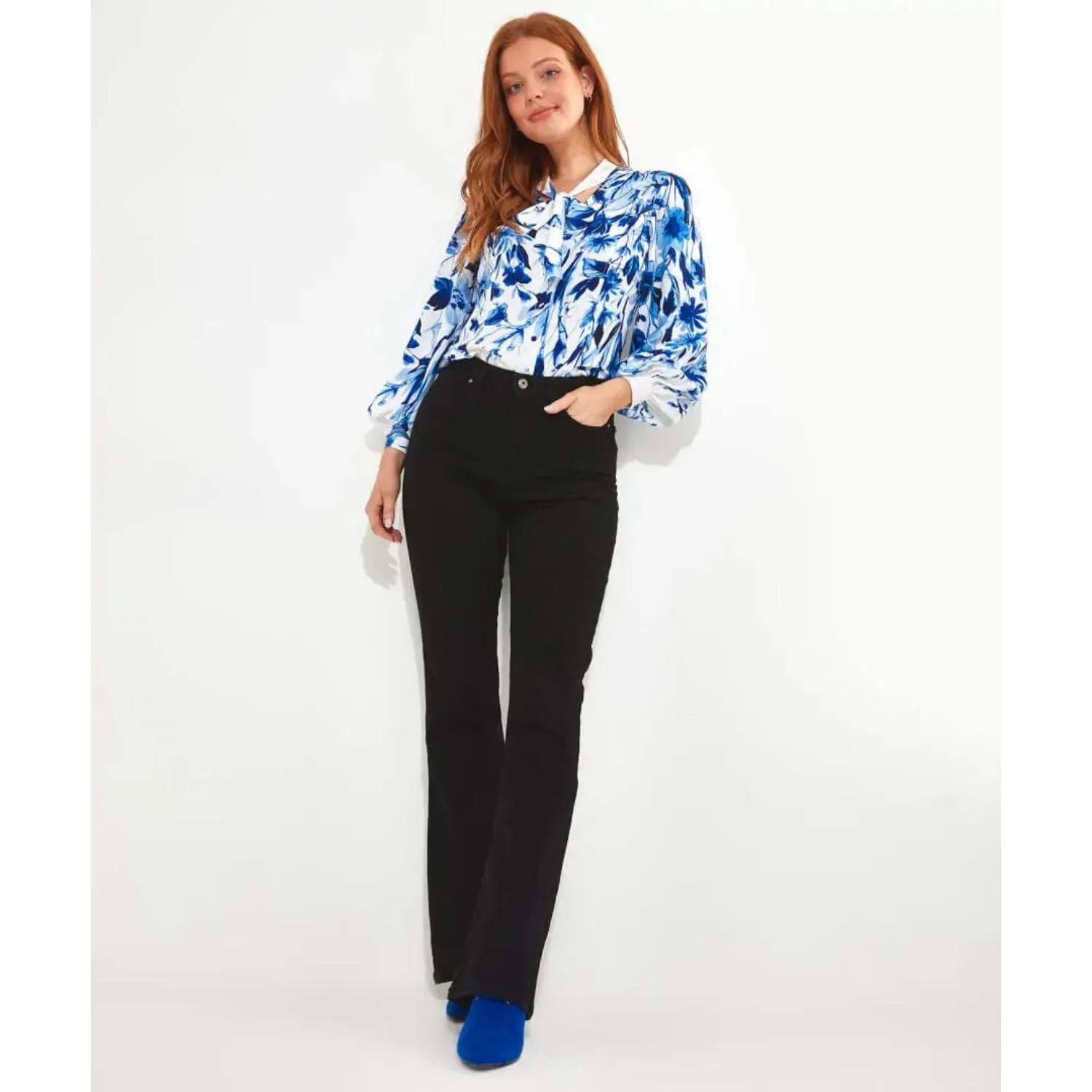 Joe Browns 10 White La Florabel Blouse Top