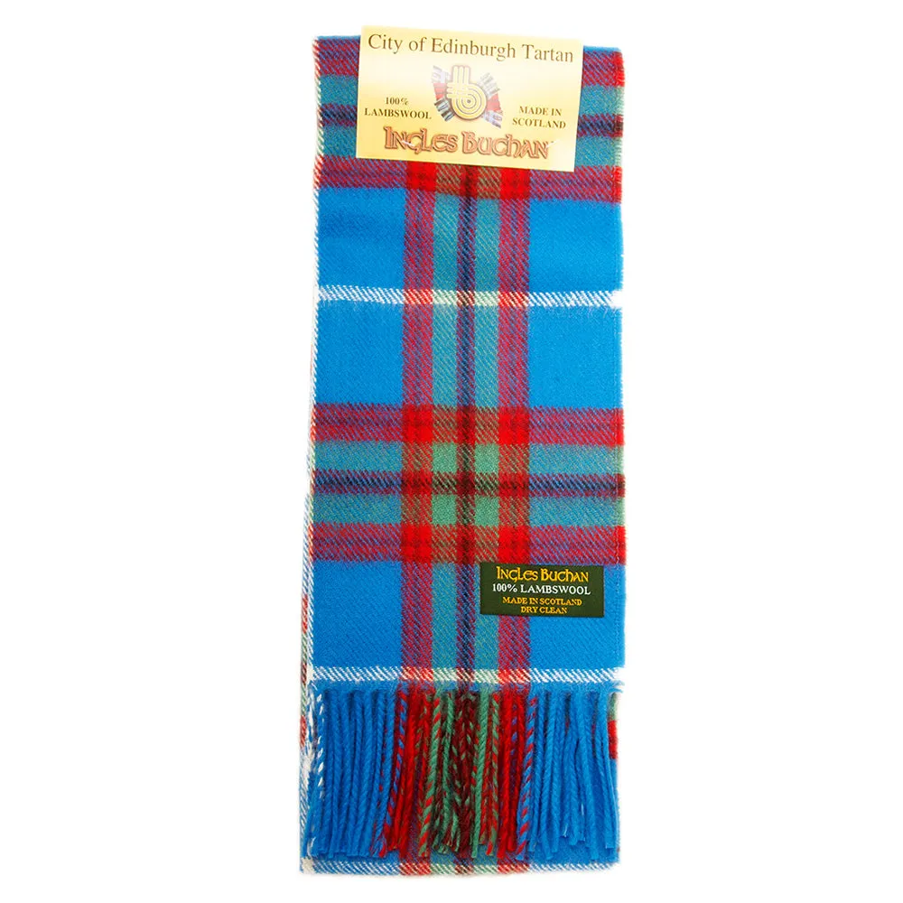 Lambswool Scarf in Edinburgh Tartan