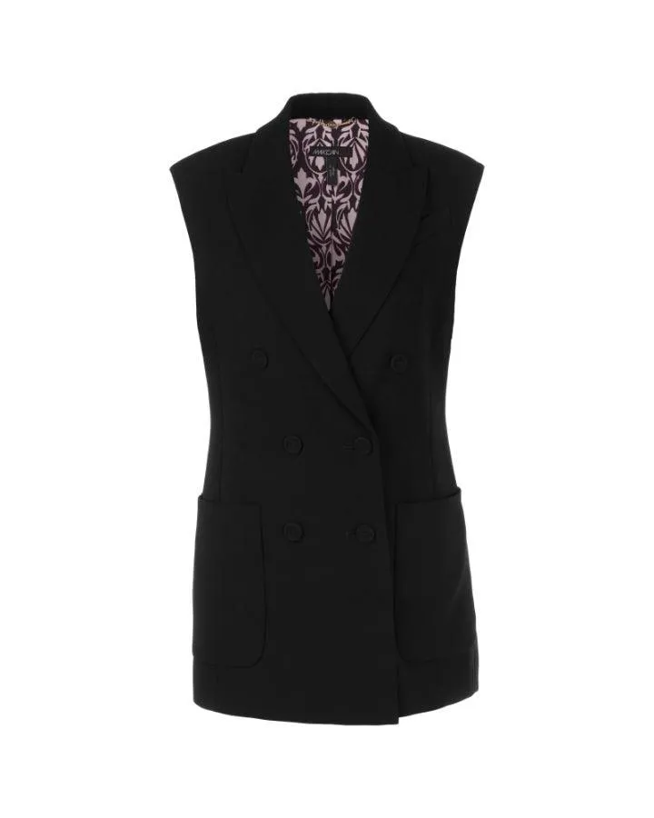 Marc Cain Double Breasted Fitted Vest-Top