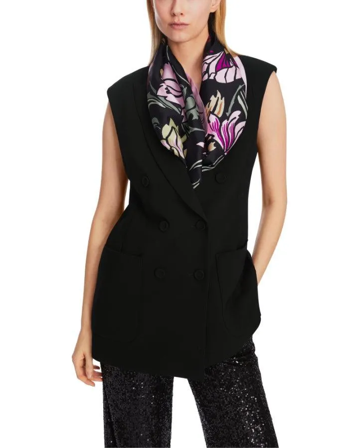 Marc Cain Double Breasted Fitted Vest-Top