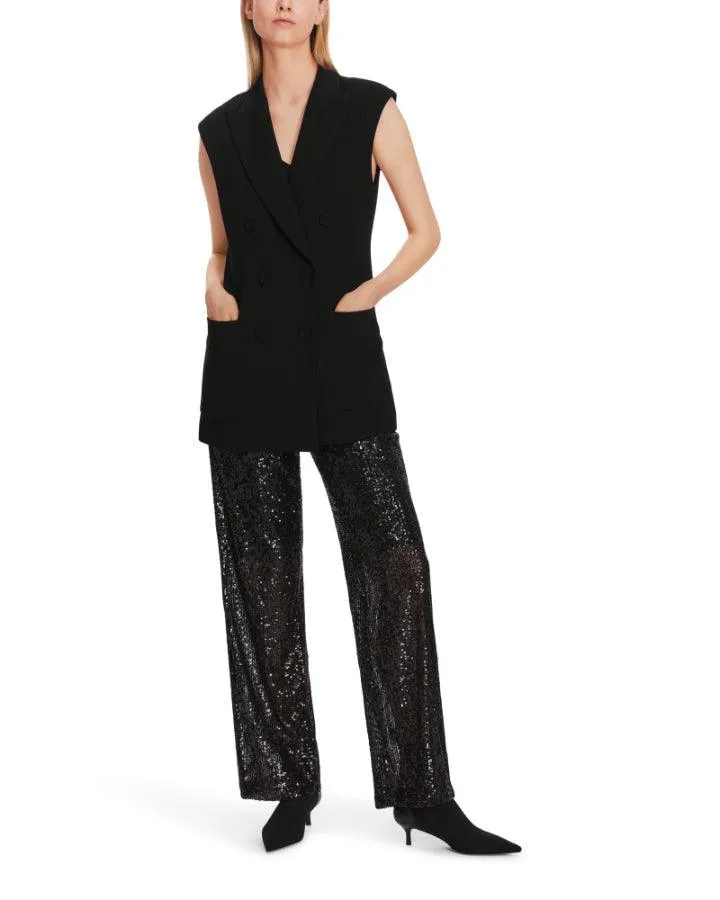 Marc Cain Double Breasted Fitted Vest-Top