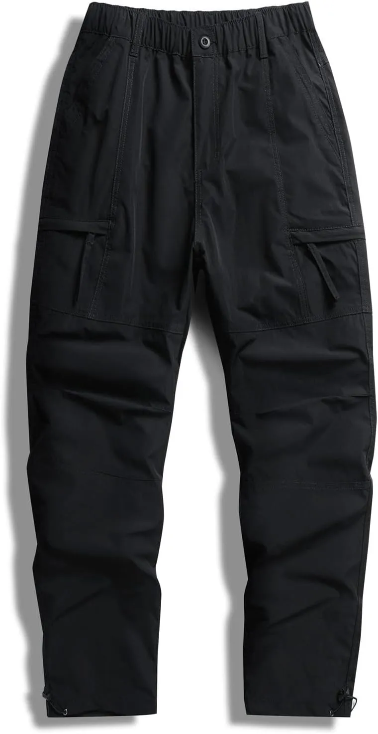 Men's BDU Casual Military Pants Cotton Pocket Multi Color Large Sanitary Pants Elastic Waist Drawstring Joggers