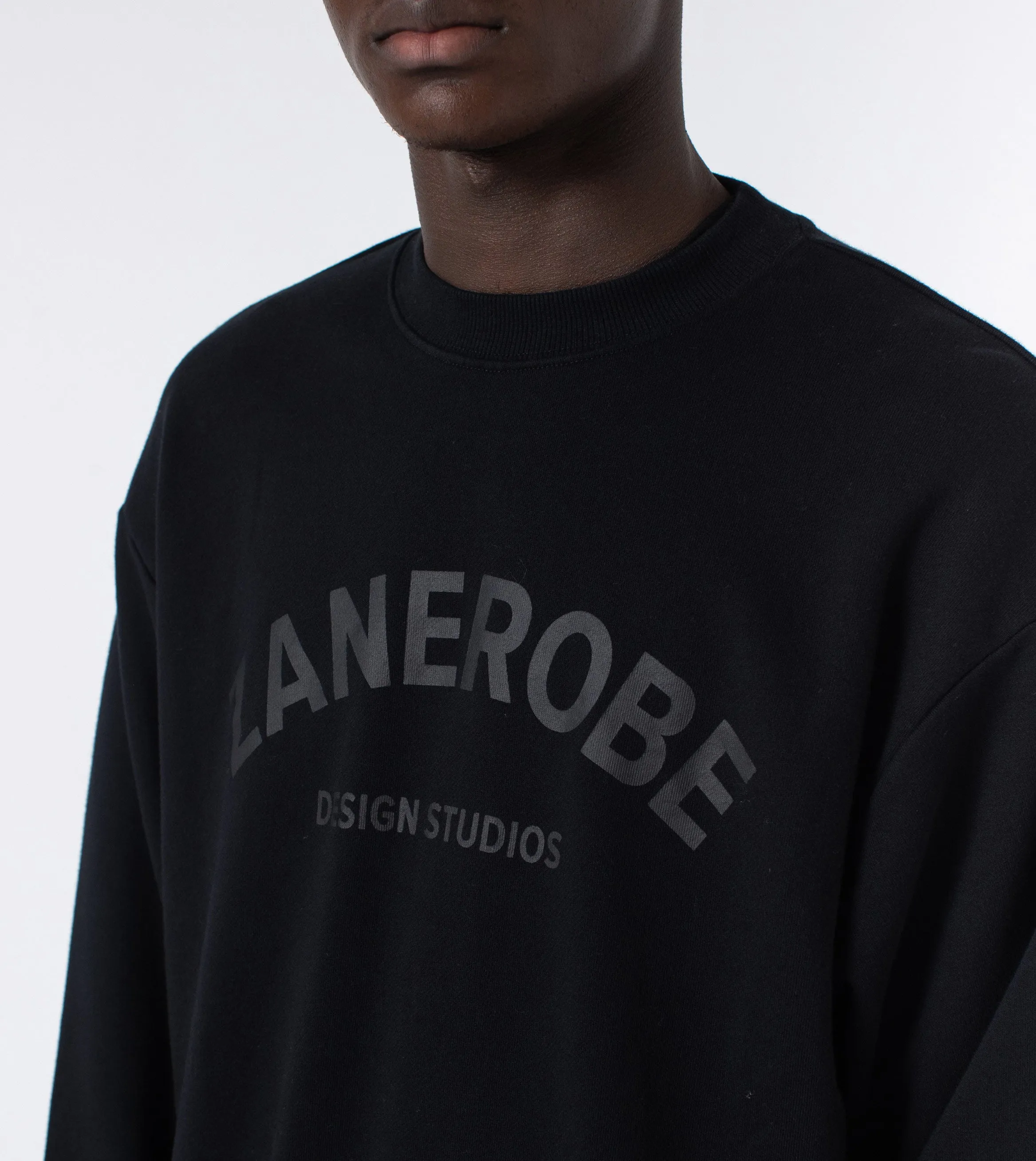 Studios Orgo Crew Sweat Black