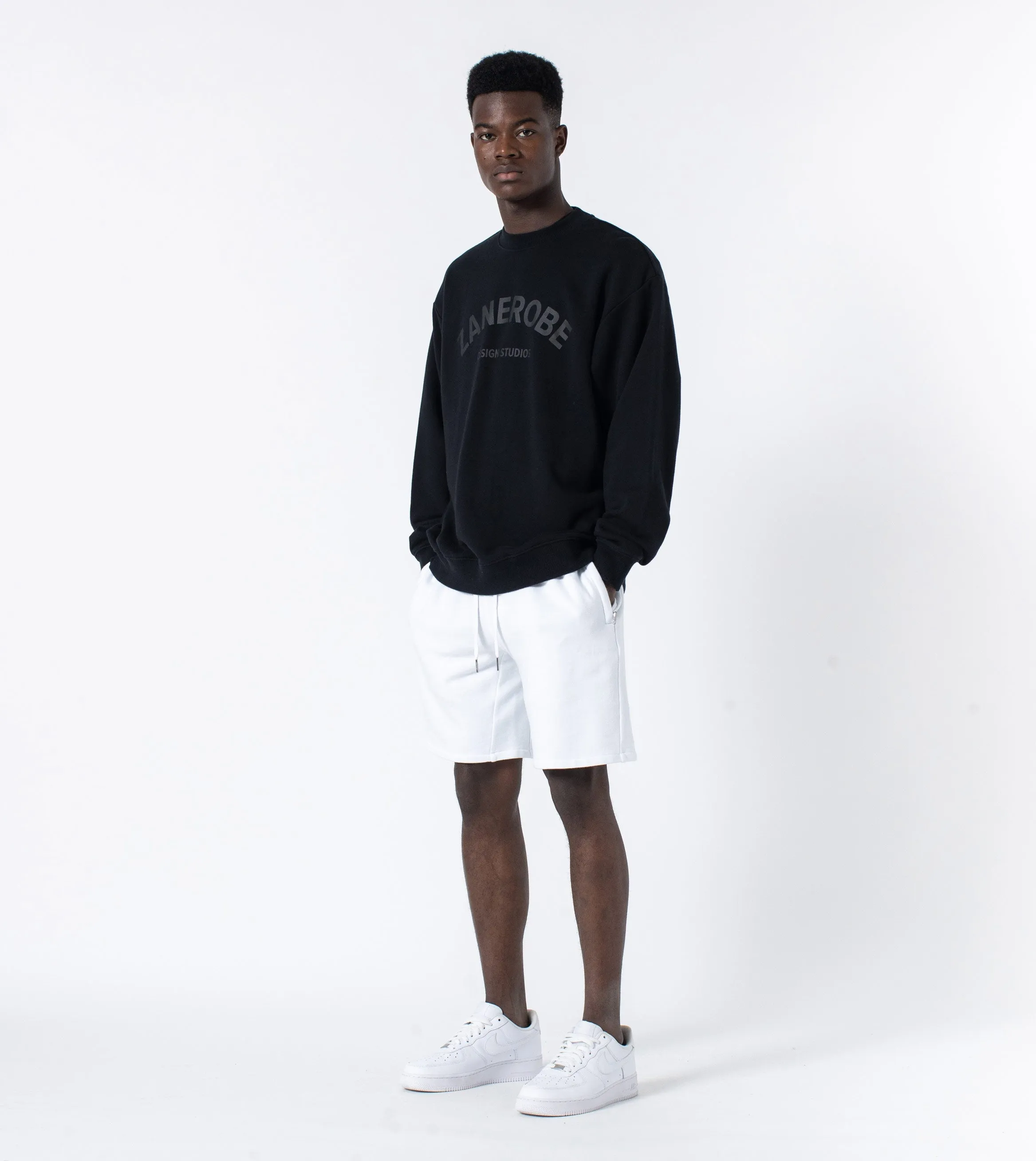 Studios Orgo Crew Sweat Black