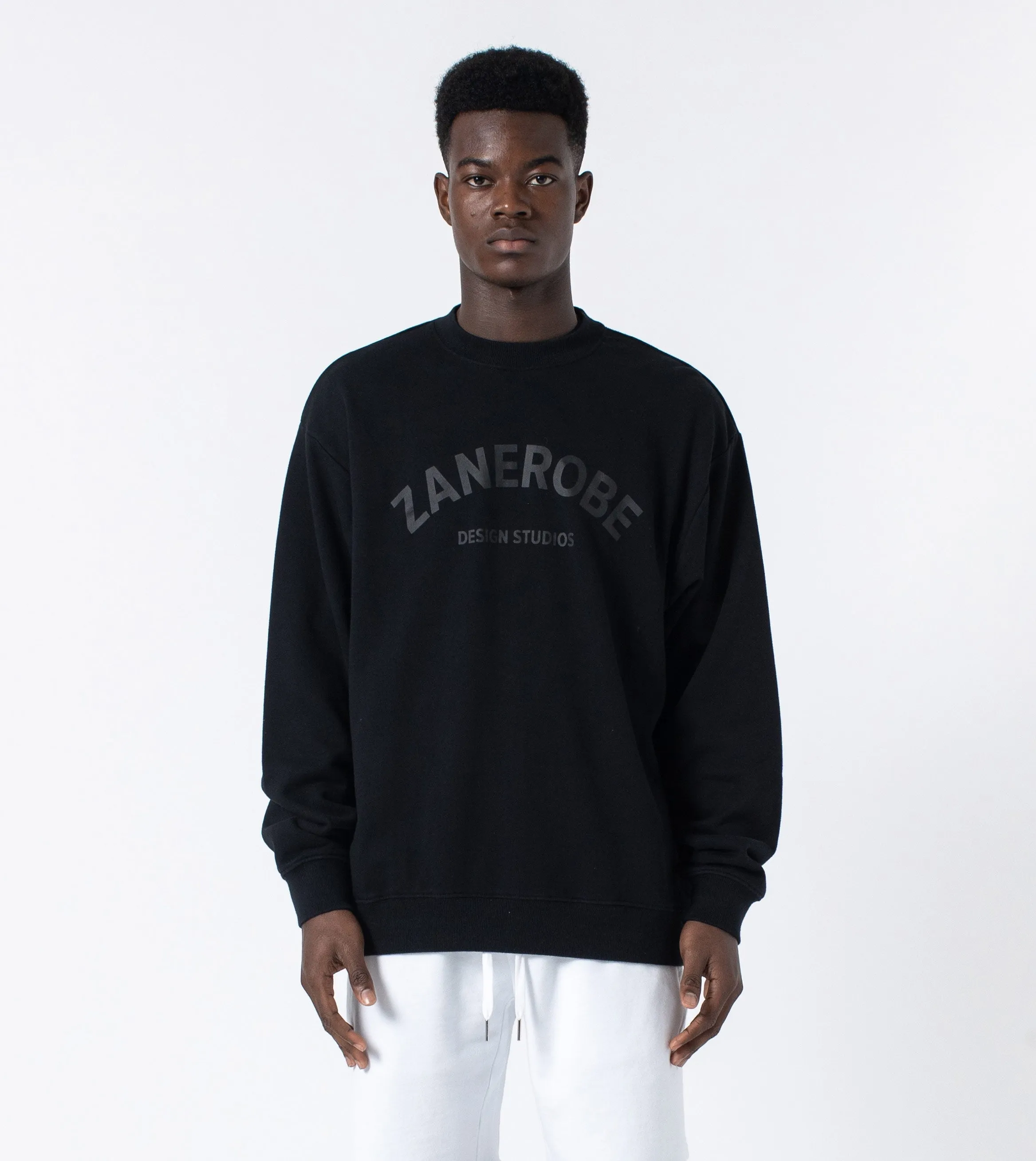 Studios Orgo Crew Sweat Black