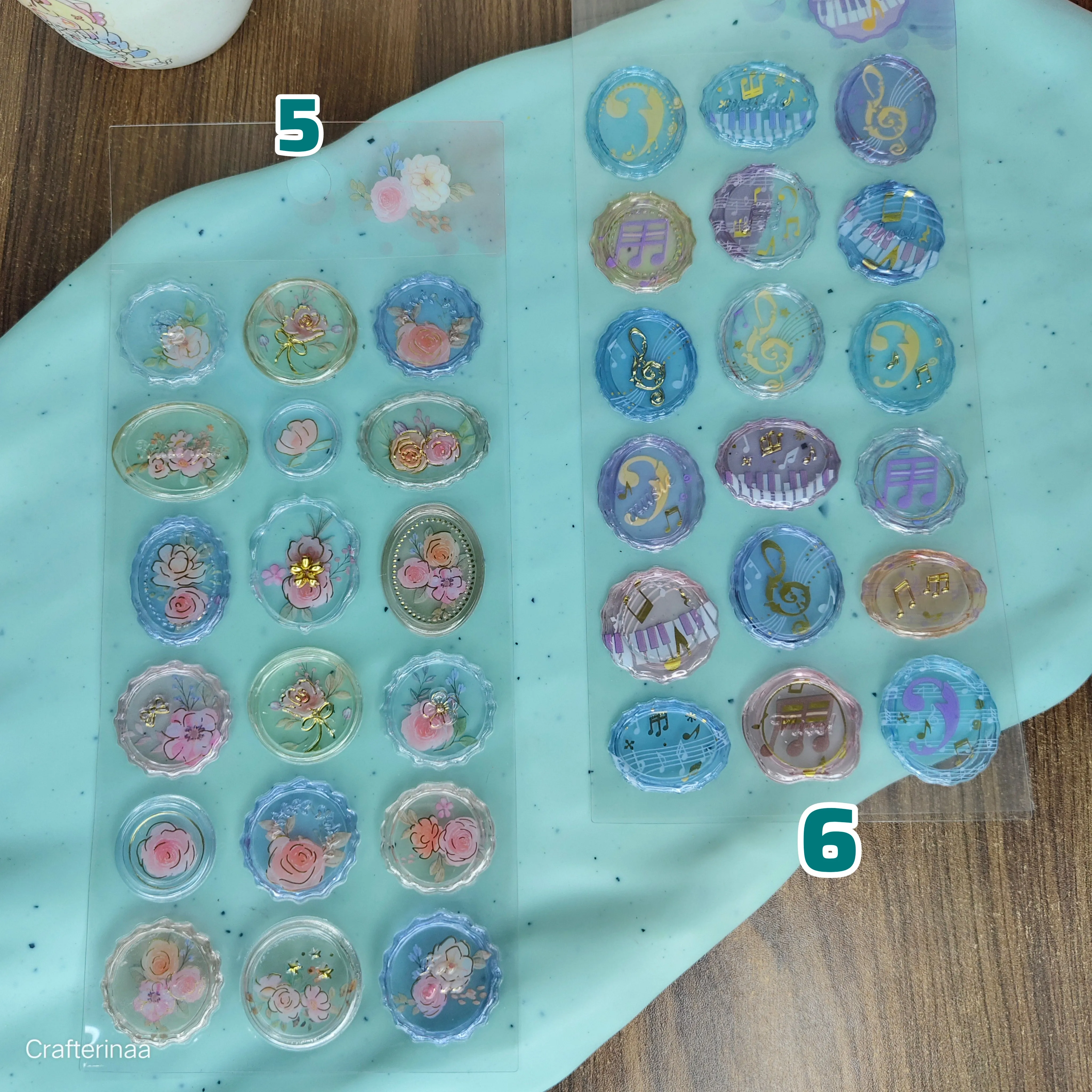 Transparent Wax seal stickers | Wax stamp stickers