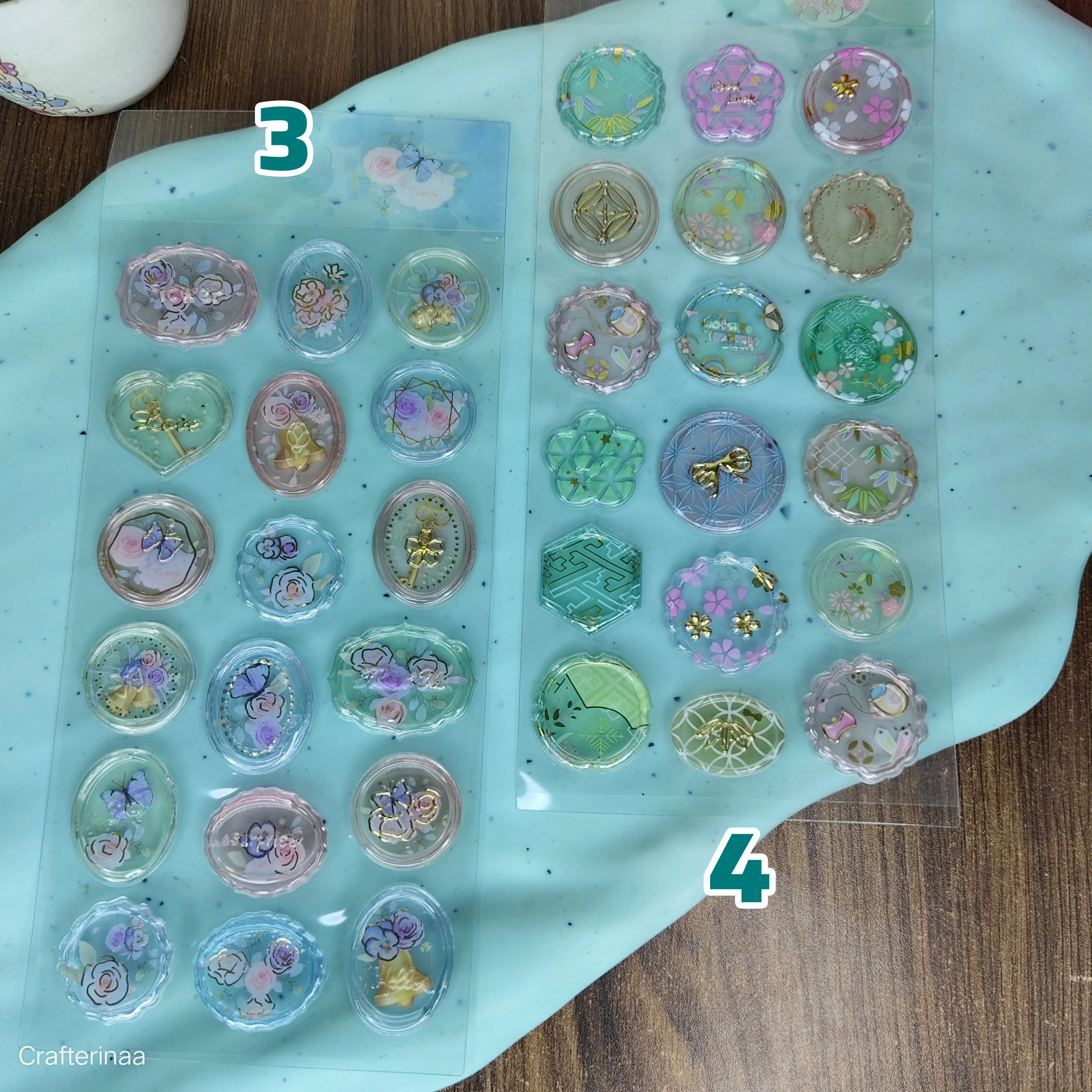 Transparent Wax seal stickers | Wax stamp stickers